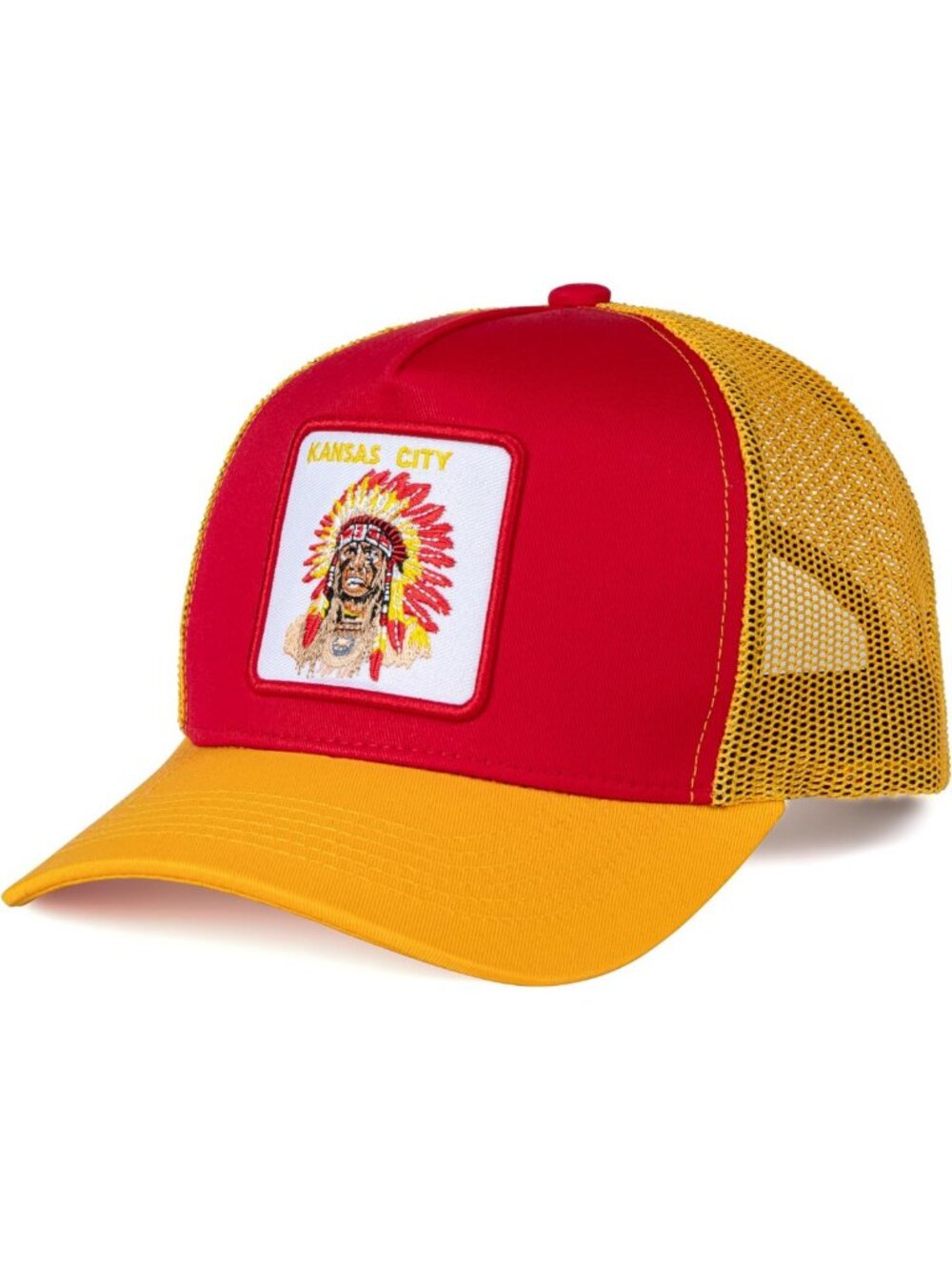 Trucker Hat with Team Design - Snapback Baseball Cap for Football Fans, Unisex